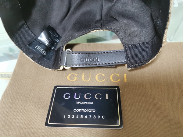 ブランド帽子角部分ディテール